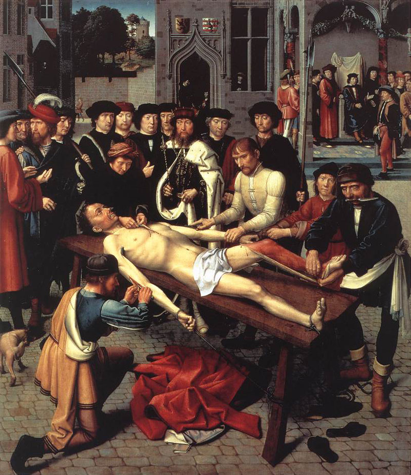 Герард Давид «Суд Камбиса», 1498