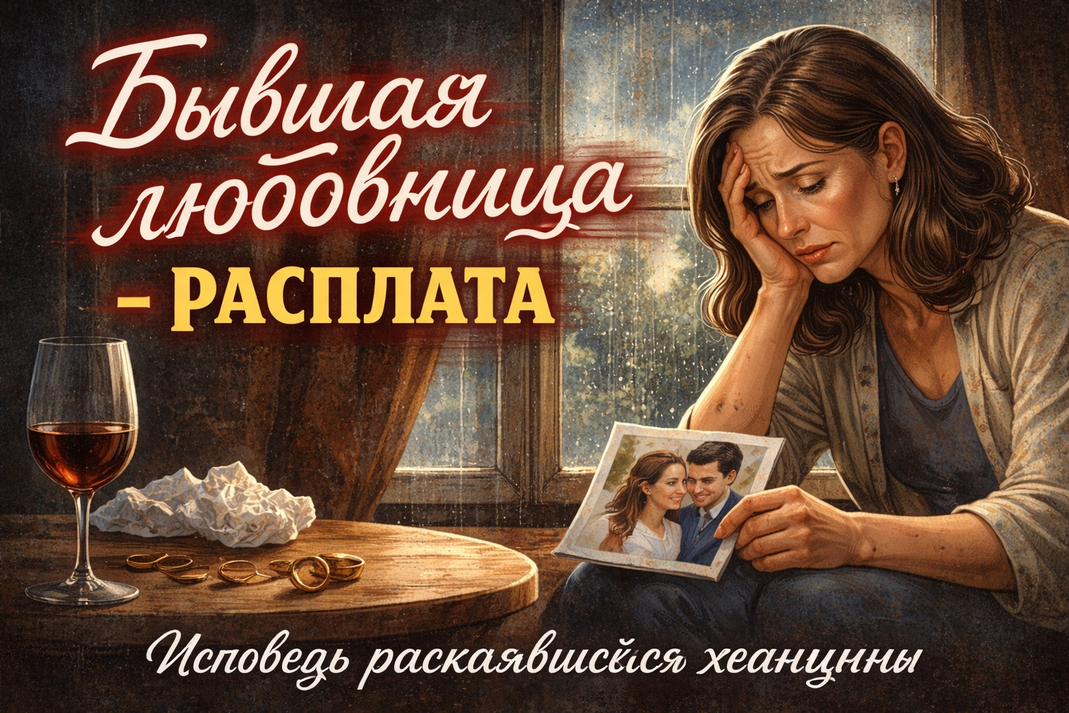 Бывшая любовница - расплата.