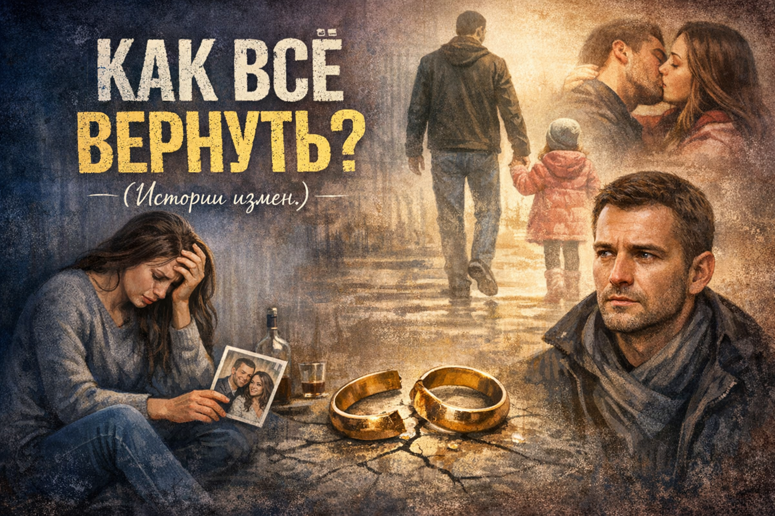 Как все вернуть?
(Истории измен.)