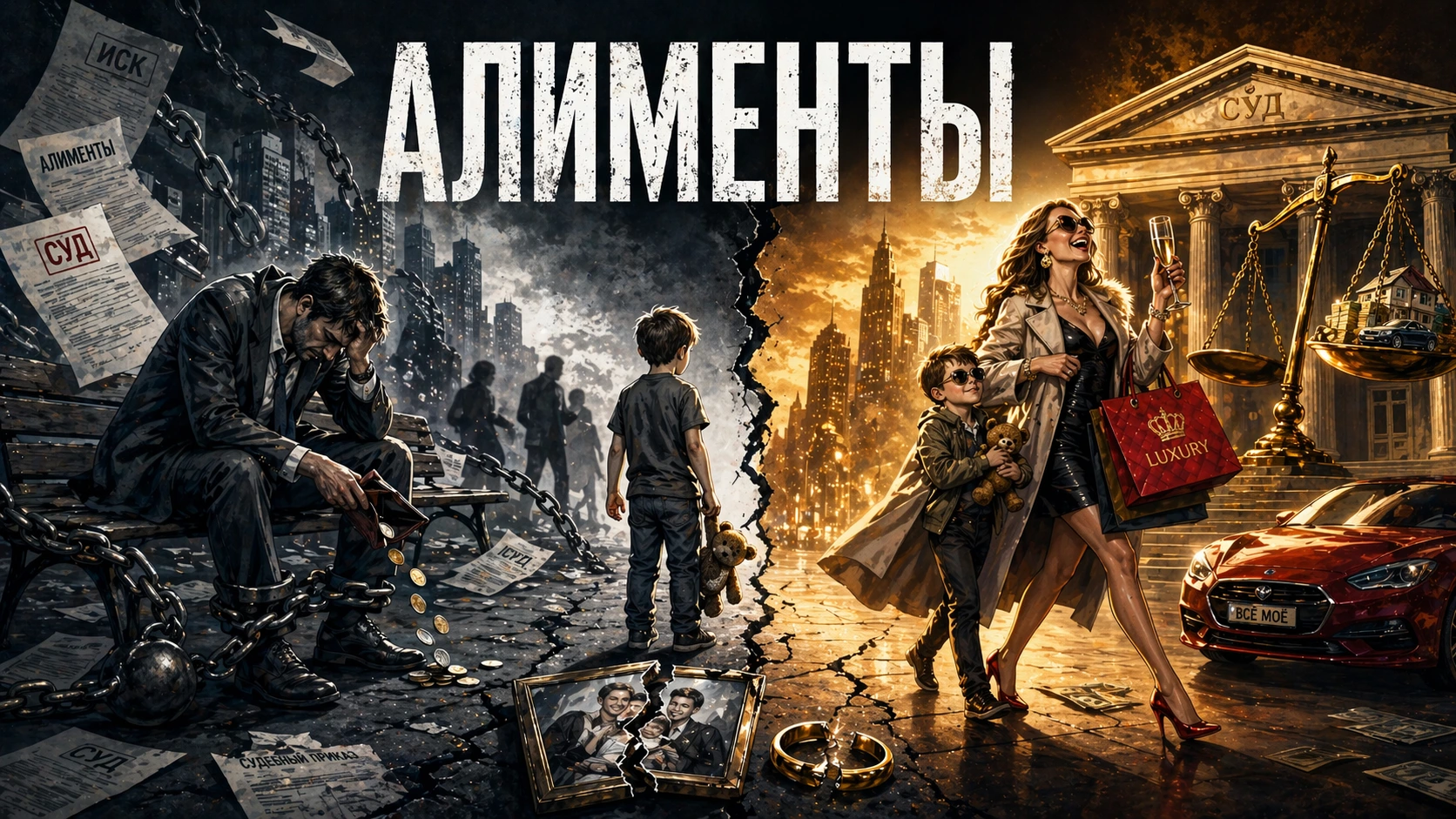 Алименты.