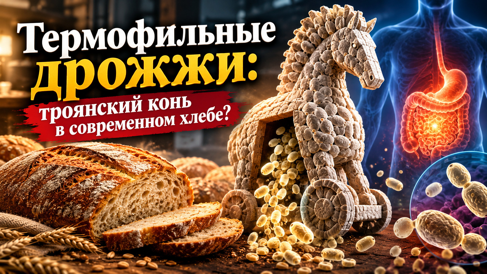 Термофильные дрожжи: троянский конь в современном хлебе?