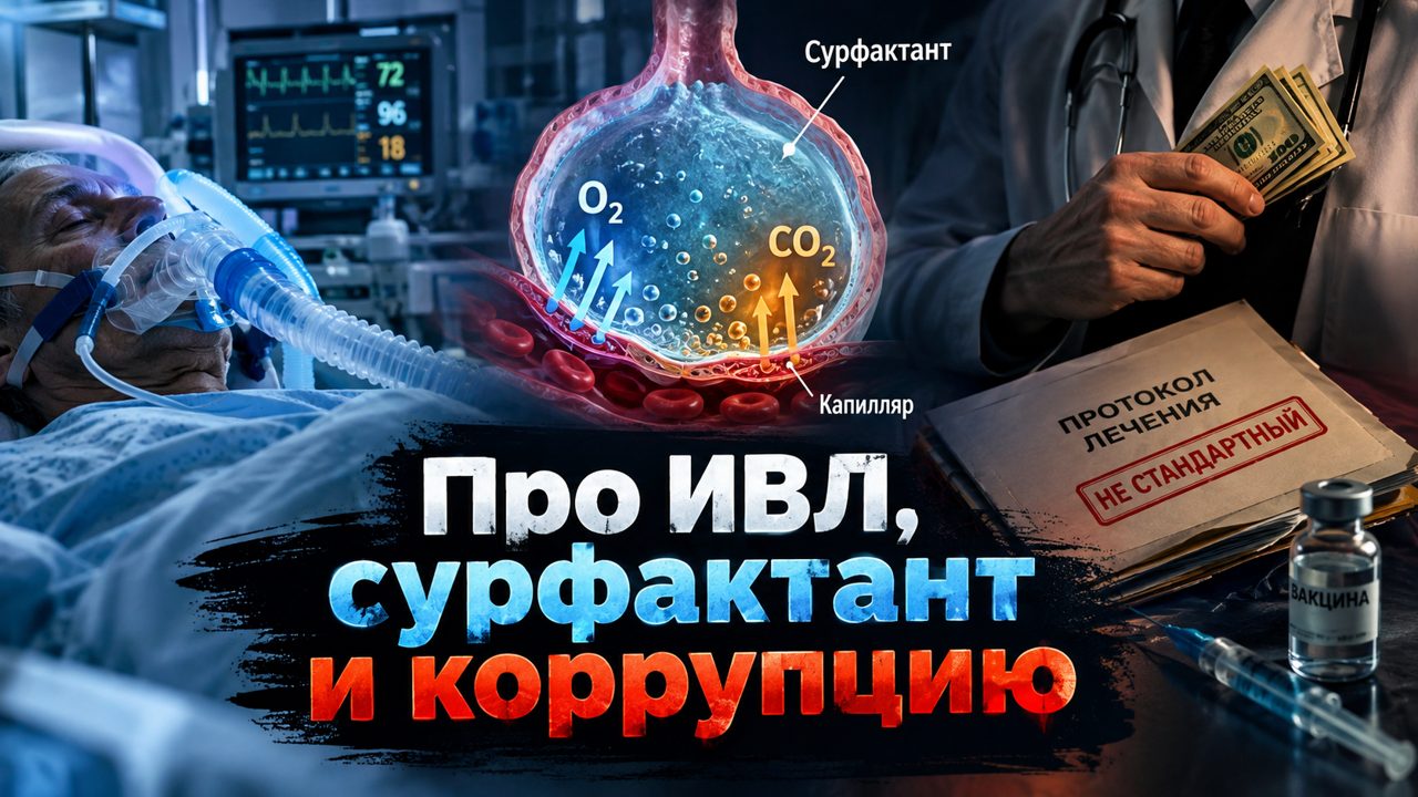 Про ИВЛ, сурфактант и коррупцию.